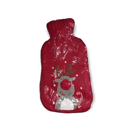 Picture of HOT WATER BOTTLE REINDEER 2L